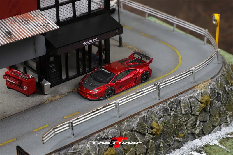 **Pre-Order** The Tuner 1:64 Huracan LP610-4 LB-Silhouette Works GT Diecast Model Car