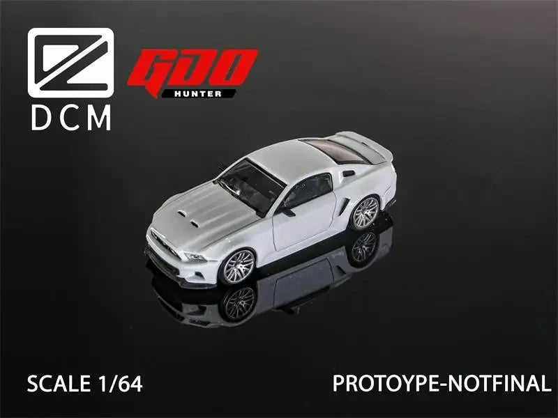 GDO Hunter x DCM 1:64 Mustang GT 2014 Diecast Model Car
