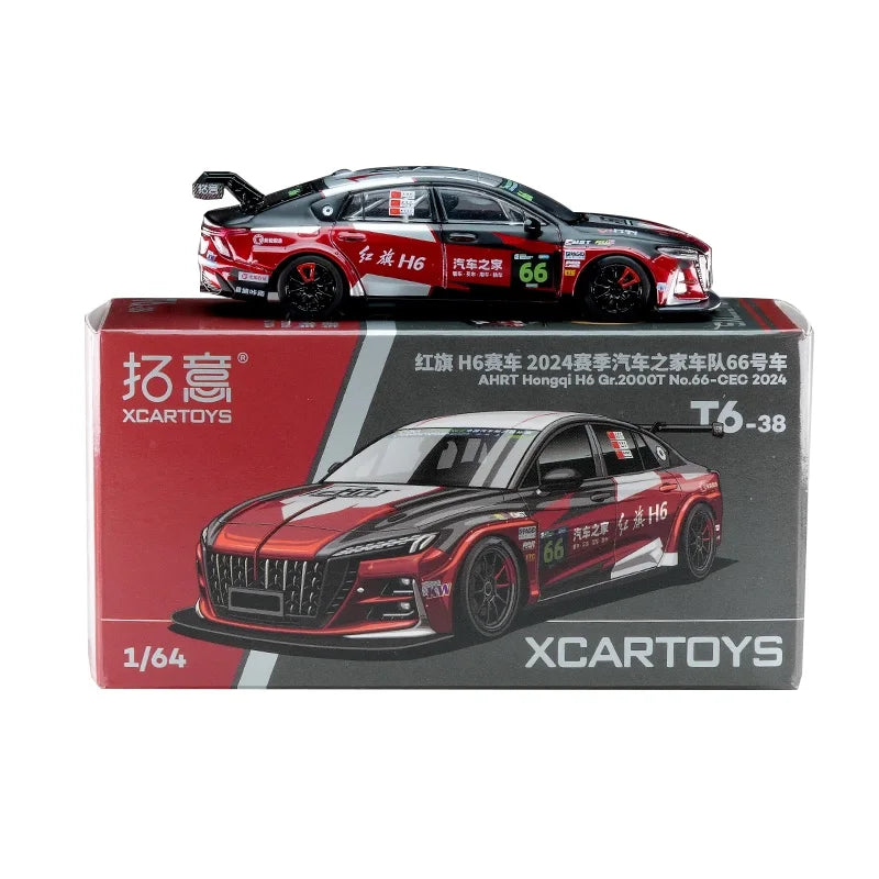 Xcartoys 1:64 AHRT hongqi H6 CEC 2024 Gr2000T Diecast Model Car
