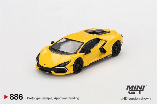 MINI GT 1:64 Revuelto Giallo Diecast Model Car