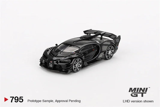 **Pre-Order** MINI GT 1:64 Vision Gran Turismo Black LHD Diecast Model Car