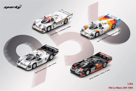 Sparky 1:64 Le Mans 24H 1984 Die-Cast Car Model Collection Miniature