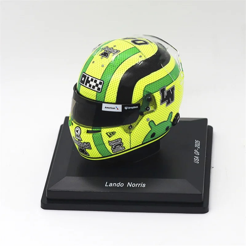 Spark 1:5 TEAM LANDO NORRIS 2025 helmet Model Miniature Gifts