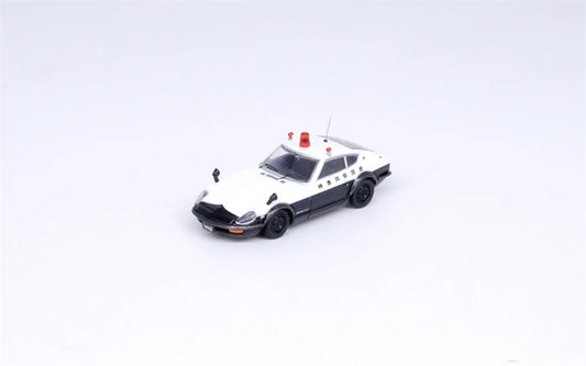 INNO 1:64 FAIRLADY 240ZG (HS30) JAPANESE POLICE CAR Diecast Model Car