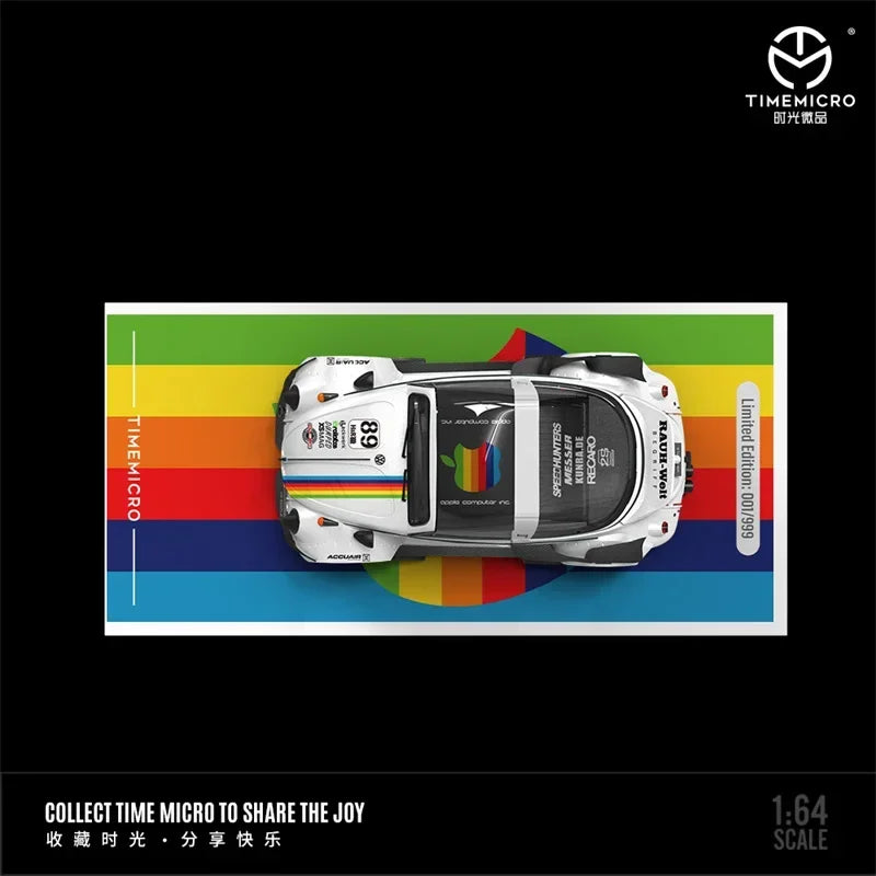 Time Micro 1:64 White / Black Limited999 Diecast Model Car
