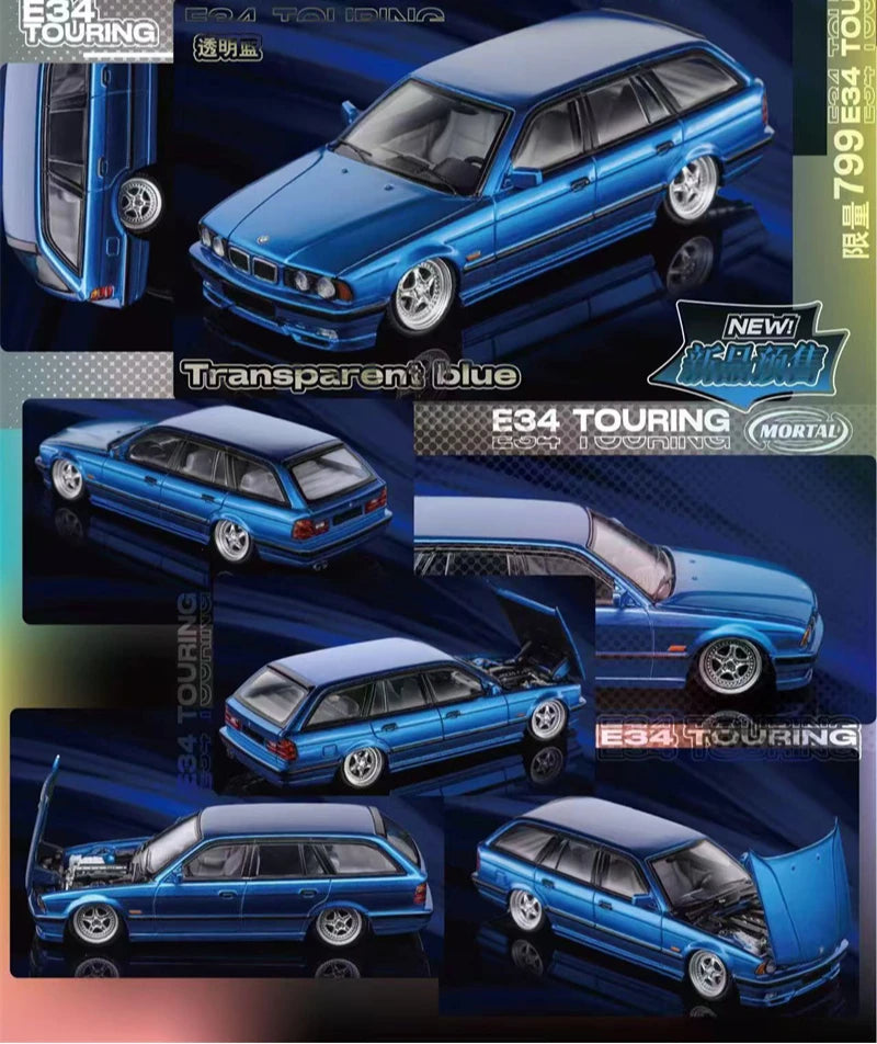 Mortal 1:64 E34 TOURING limited799 Diecast Model Car