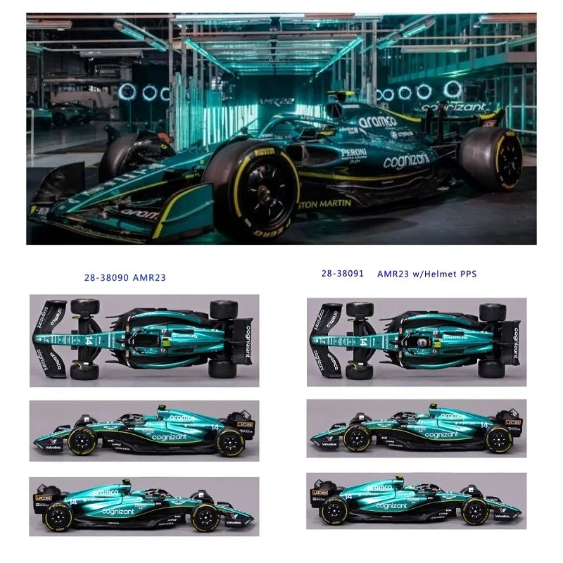 Bburago 1:43 F1  2023 Aston Martin AMR23