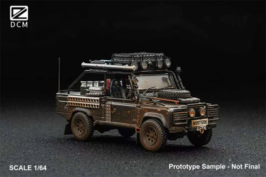 DCM 1:64 Defender muddy version Diecast Model Car