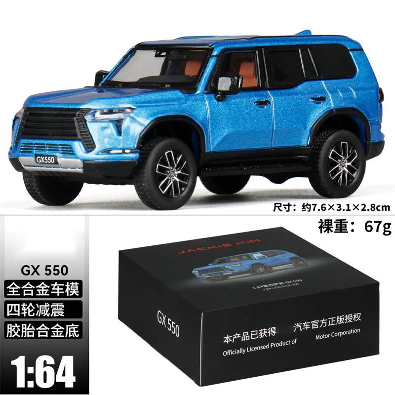 JKM 1:64 GX550 Die-Cast Car Model Miniature Gifts