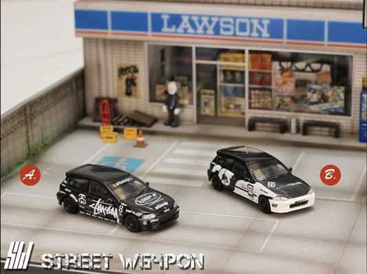 SW 1:64 Civic EG6 Diecast Model Car