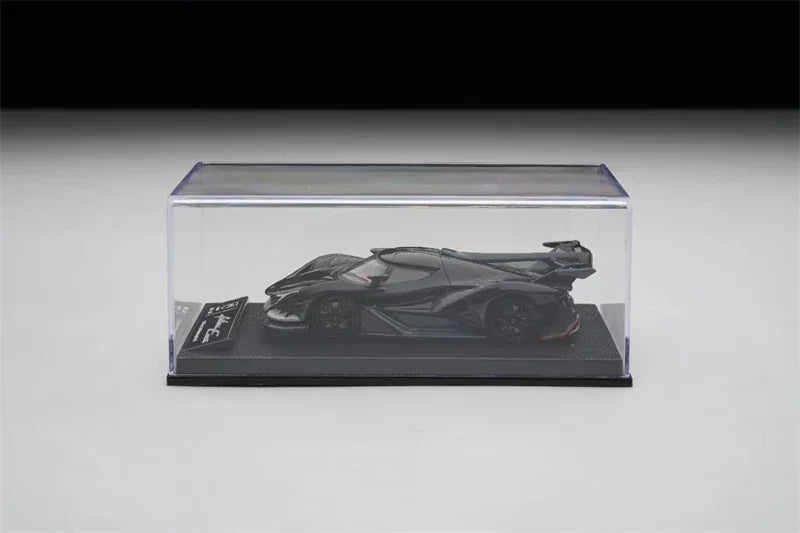 SMALLCARART 1:64 Apollo IE Black Cement Grey Silver-red Deep Purple Diecast Model Car