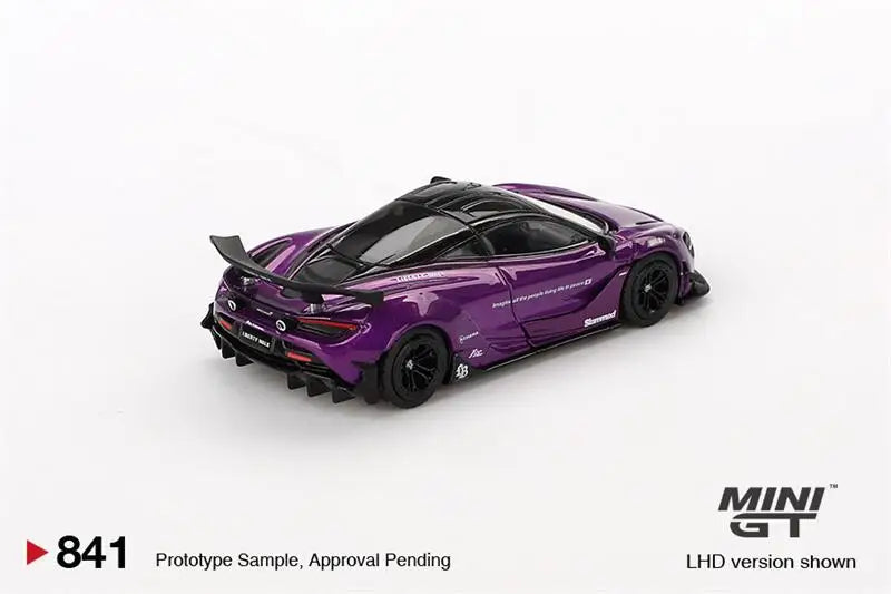 **Pre-Order** MINI GT 1:64 720S LB Works Purple LHD Diecast Model Car