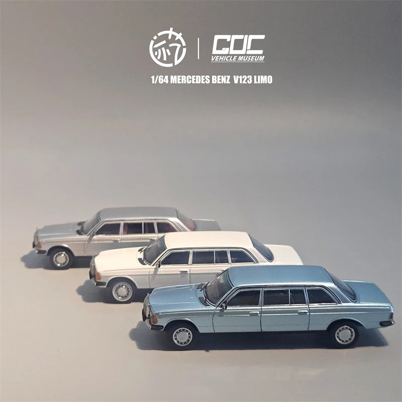 GOC x JiYi 1:64 V123 long-wheelbase (LWB) Version Diecast Model Car