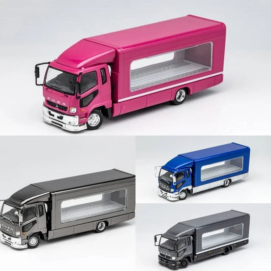 GCD 1:64 Fuso Fighter Mk2 FK 2017 Outriggers Raised Truck limited599 Diecast Model Car