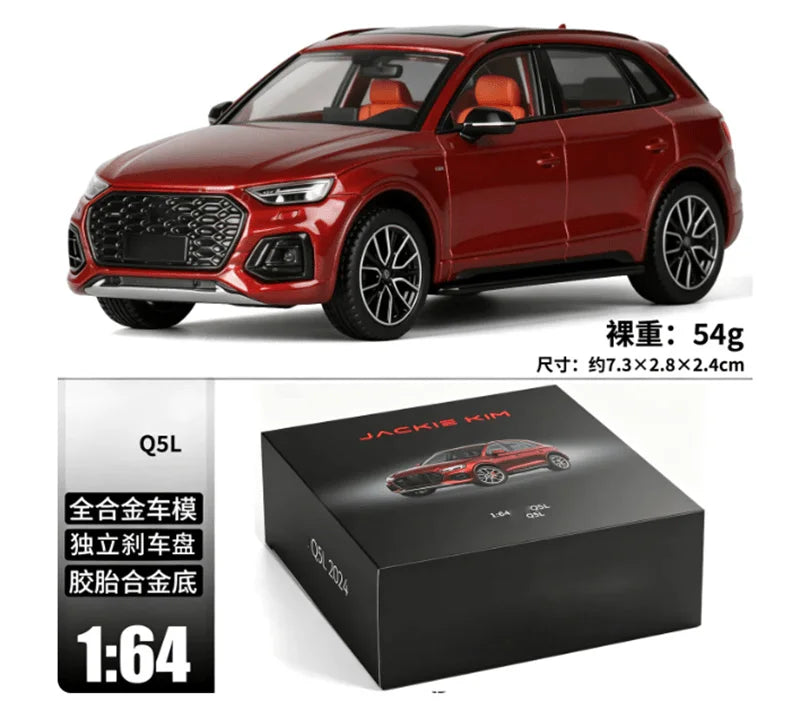 JKM 1:64 Q5L / LS 400 Die-Cast Car Model Miniature Gifts