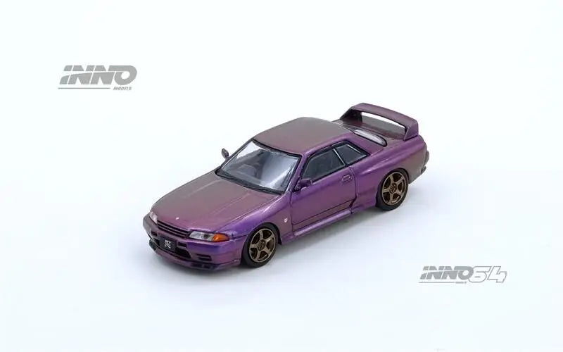 INNO 1:64 ESCORT MK2 PANDEM EMOTION RETRO R32 Midnight Purple R35 AORUS TOP SECRET FAIRLADY Z R34 Model Car