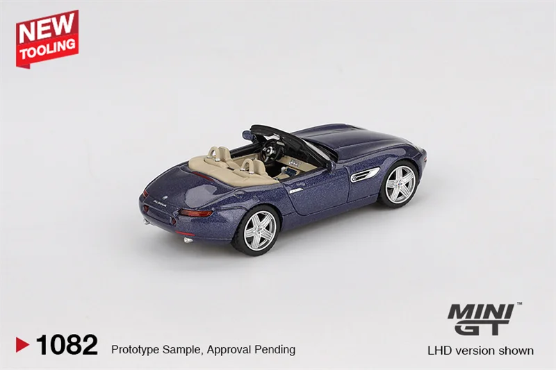 MINI GT 1:64 Z8 Alpina Alpine Blue Diecast Model Car