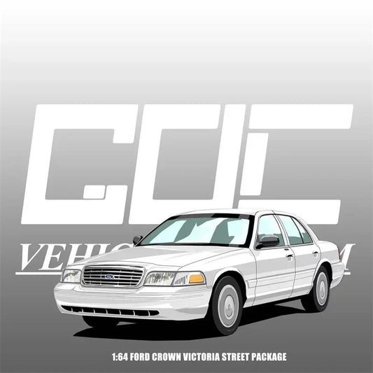 GOC 1:64 CROWN VICTORIA Street package limited799 Diecast Model Car