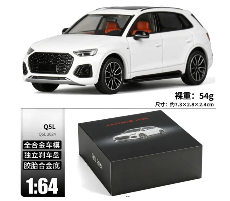 JKM 1:64 Q5L / LS 400 Die-Cast Car Model Miniature Gifts