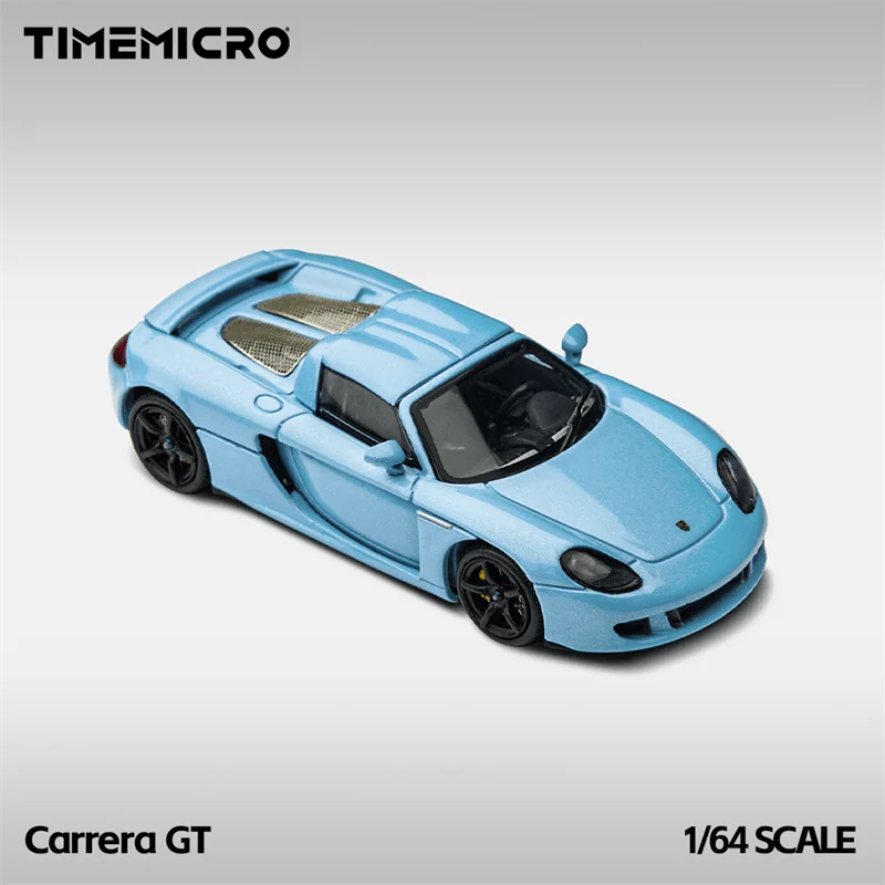 PreSale Time Micro 1:64 CARRERA GT Baby Blue ollection Miniature DieCast Model Car