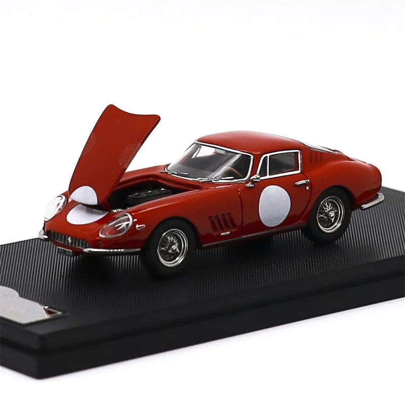 GFCC 1:64 275 Red / silver#98 Race Diecast Model Car