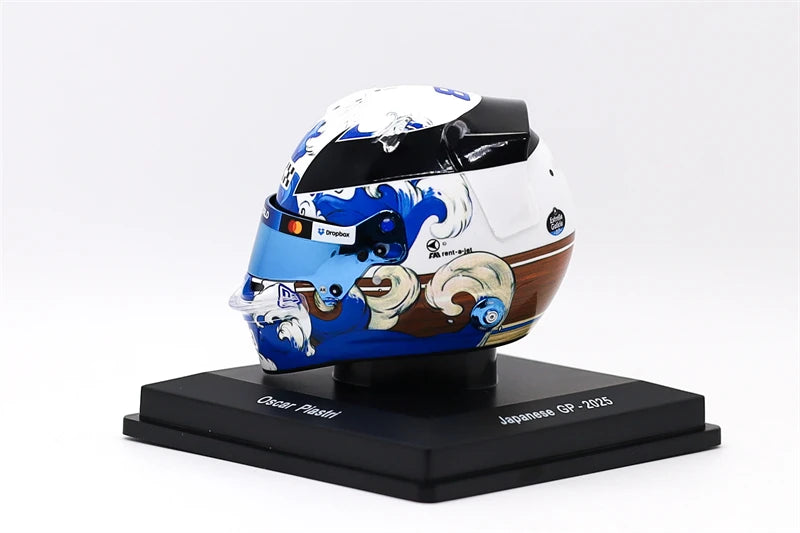 Spark 1:5 Oscar Piastri Japanese GP 2025 helmet Model Miniature Gifts