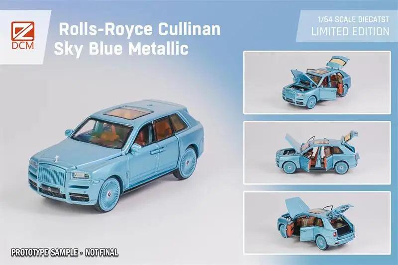 DCM 1:64 Rolls-Royce Cullinan Diecast Model Car