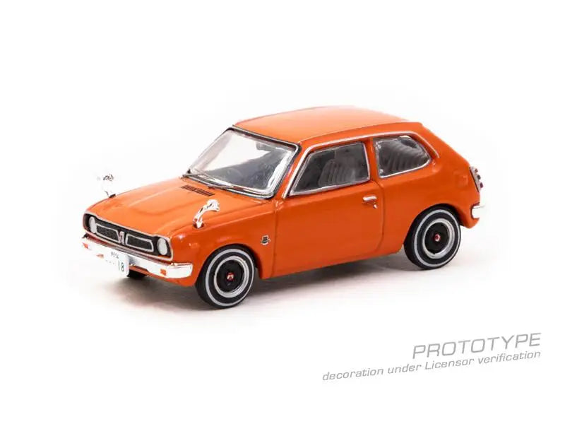 Tarmac Works 1:64 Honda Civic (SB1) Orange Diecast Model Car