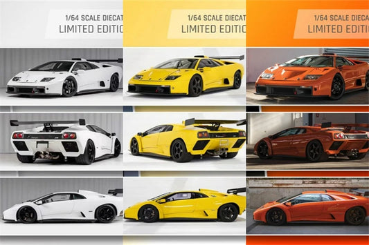 DCM 1:64 diablo GT-R limited500 Diecast Model Car