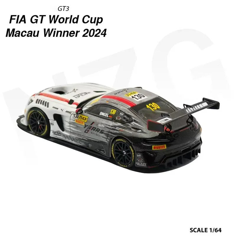 KILOworks 1:64 MARO ENGEL GT3 NO.130 Die-Cast Car Model Collection Miniature Gifts