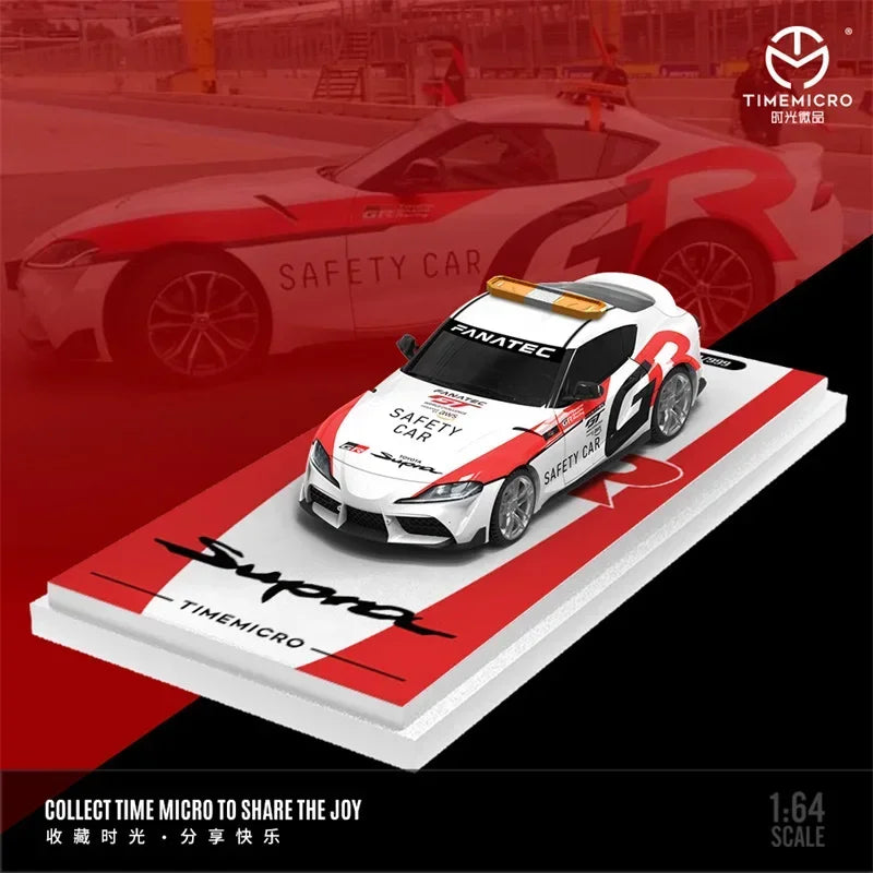 Time Micro 1:64 Supra A90 Safety car Limited999 Diecast Model Car