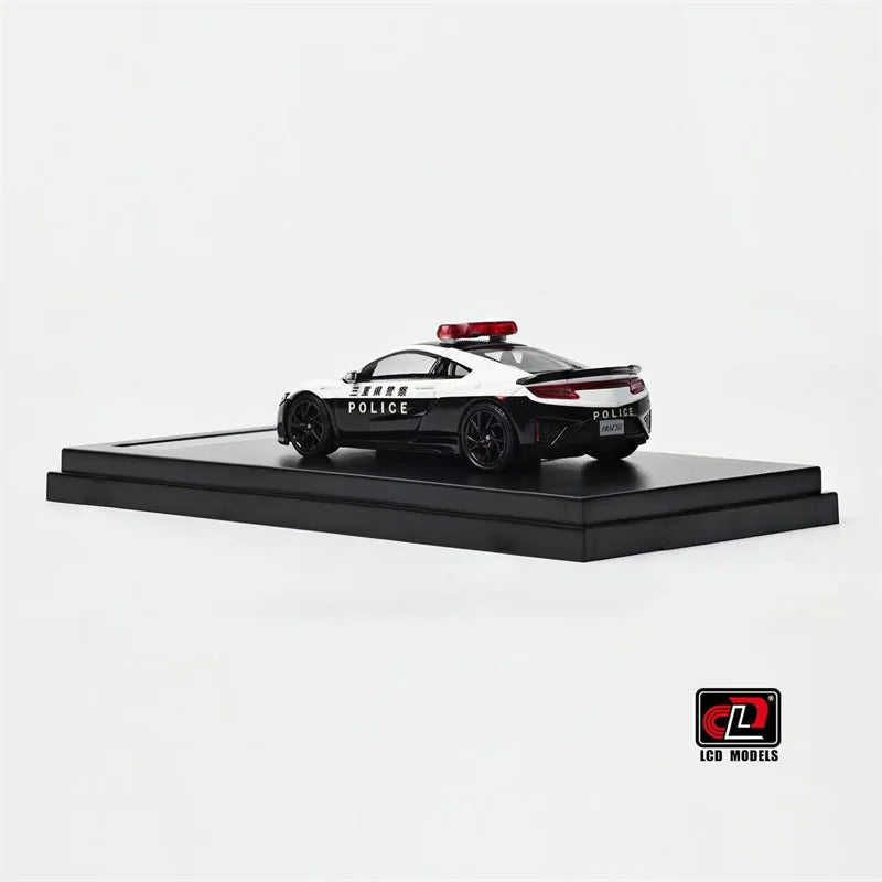 LCD 1:64 NSX Japanese police Die-Cast Car Model Collection Miniature Gifts