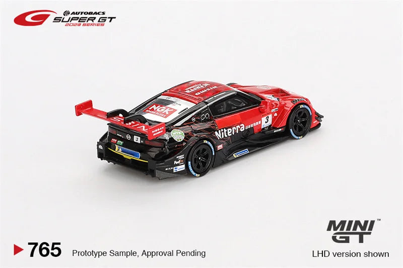 MINI GT 1:64 Z GT500 #3 Niterra Z Red Diecast Model Car