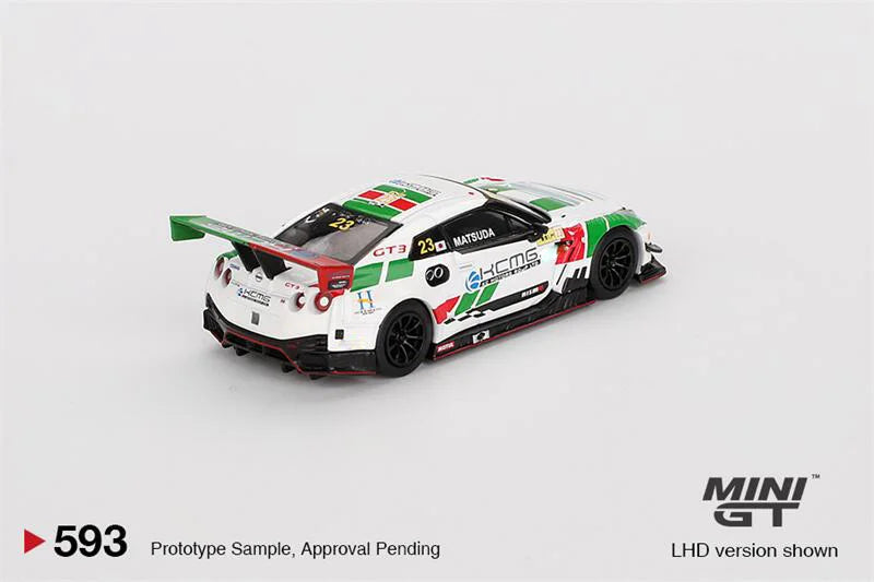 **Pre-Order** MINI GT 1:64 GT-R NISMO GT3 #23 KCMG 2018 LHD Diecast Model Car