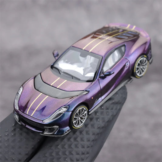 TOC 1:64 812C Magic Purple APA xpo 2025 Diecast Model Car