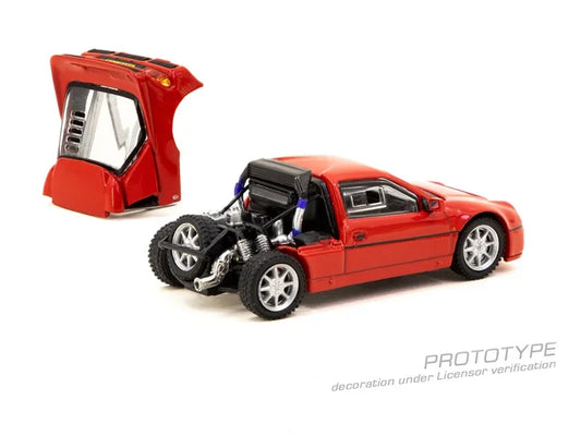 **Pre-Order** Tarmac Works 1:64 RS200 Red Diecast Model Car