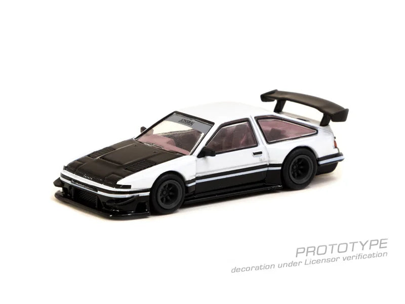 Tarmac Works 1:64 Sprinter Trueno AE86 Widebody by Jon Sibal Diecast Model Car
