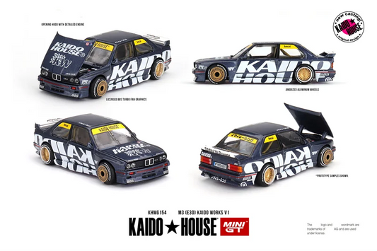 **Pre-Order** Kaido House x MINI GT 1:64 M3 E30 Kaido Works V1 Diecast Model Car