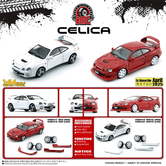 BM Creations  BMC 1:64 Celica GT Four Diecast Model Car