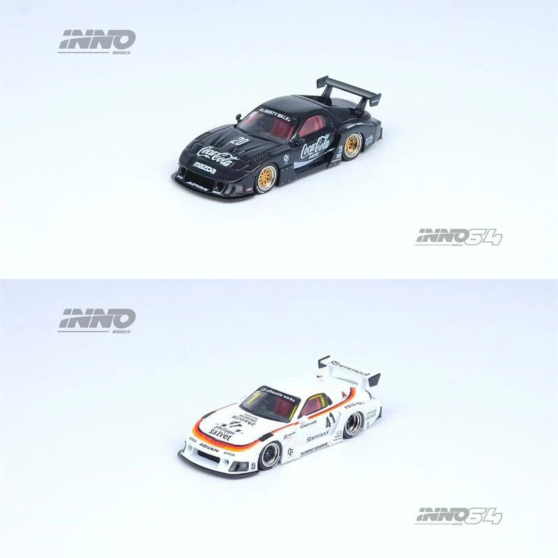 INNO 1:64 MAZDA RX7 (FD3S) LB-SUPER SILHOUETTE Diecast Model Car