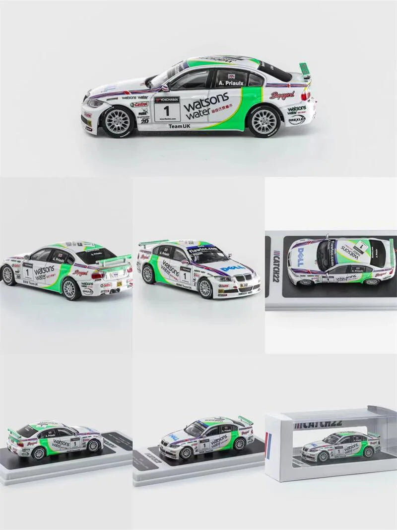**Pre-Order** Catch-22 1:64 320si WTCC - Guia Race of Macau 2006 #1 / #42 white Diecast Model Car