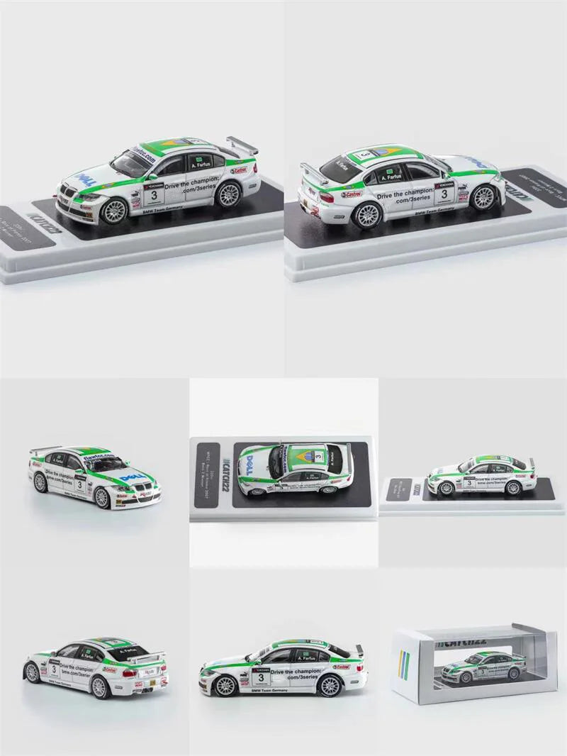 Catch-22 1:64 320si WTCC- Race of France 2007 #3 white Diecast Model Car