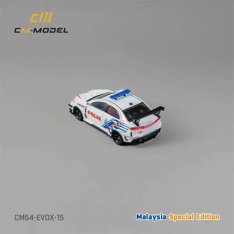 CM MODEL  1:64 Lancer EvoX Malaysia special edition Diecast Model Car