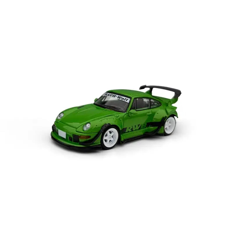 Model Model 1:64 RWB993 Rauh-Welt GT Wing widebody Die-Cast Car Model Miniature Gifts