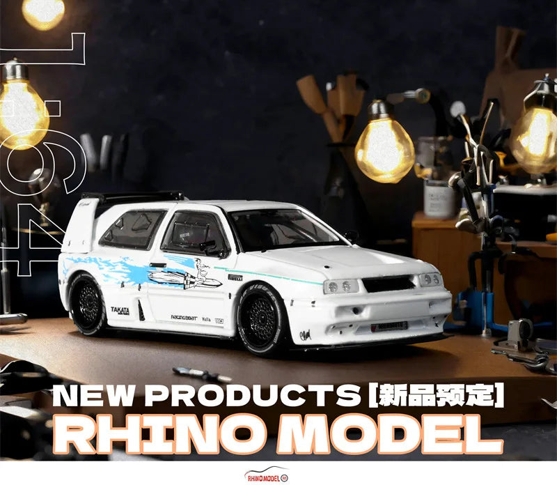 Rhino Model RM 1:64 Golf Mk3 white Diecast Model Car