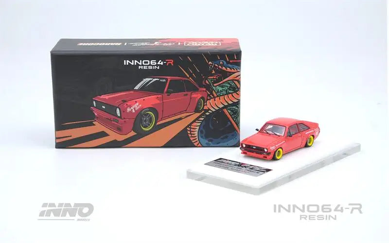 INNO 1:64 ESCORT MK2 PANDEM EMOTION RETRO R32 Midnight Purple R35 AORUS TOP SECRET FAIRLADY Z R34 Model Car