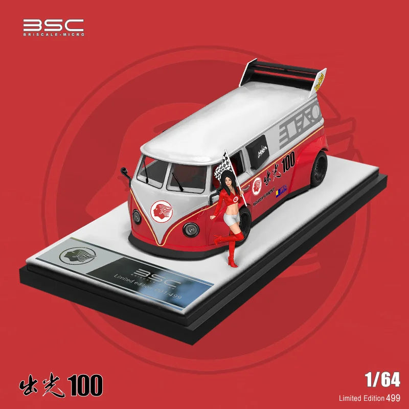 BSC 1:64 T1 FD2 R Idemitsu 100 Diecast Model Car