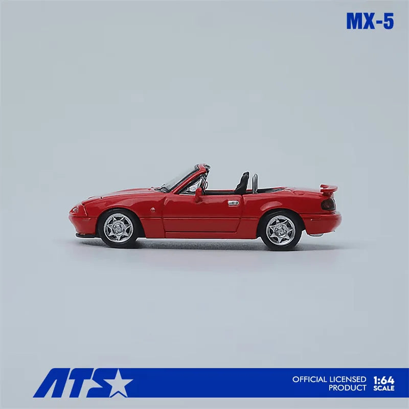 ATS 1:64 Initial D MX-5 Die-Cast Car Model Miniature Gifts
