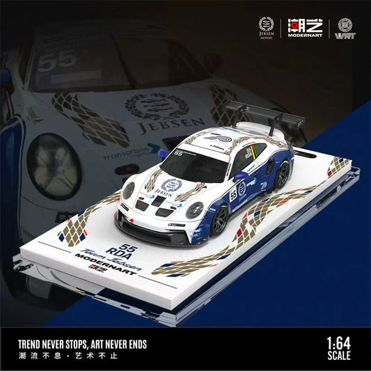 ModernArt × WRT 1:64 GT3 NO.55 Die-Cast Car Model Miniature Gifts