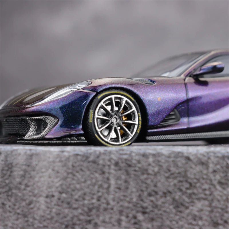 TOC 1:64 812C Magic Purple APA xpo 2025 Diecast Model Car